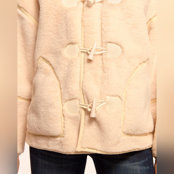 Ramy Brook Lucy Faux Fur Coat - Picture 5 of 7